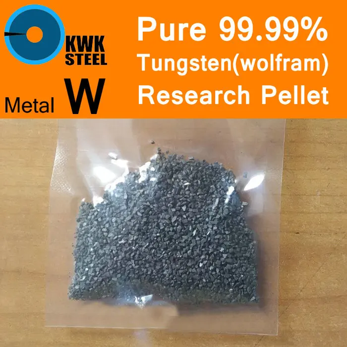 Pure Tungsten Pellet 99.99 Wolfram Solid Particles Grain Granule Metal