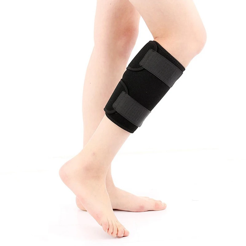Tcare 1Pcs Calf Shin Support Brace,Adjustable Calf Brace Compression