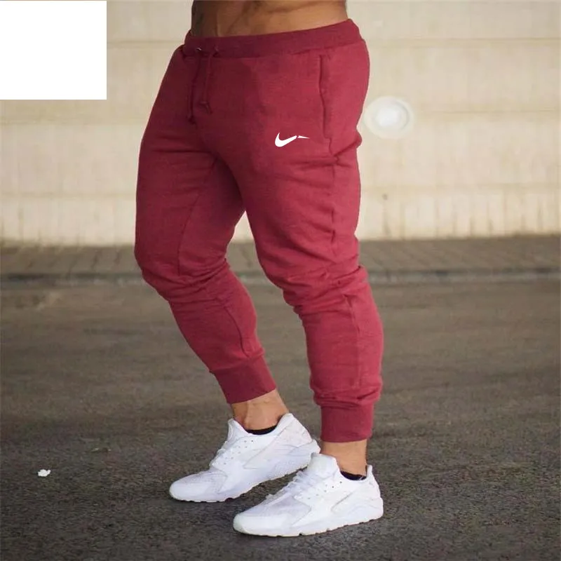 Новинка 2019 года для мужчин печати бренд мужчин's повседневные штаны для девочек Спортивная одежда мужчин s Фитнес хлопок тренировочные