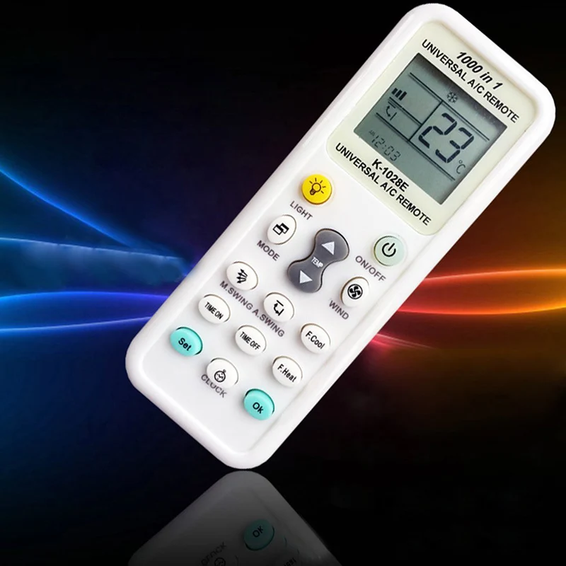 Universal Air Condition LCD A/C Muli Air Conditioner Remote Control 433 HZ LCD Remote Control Low Power Consumption High Quality