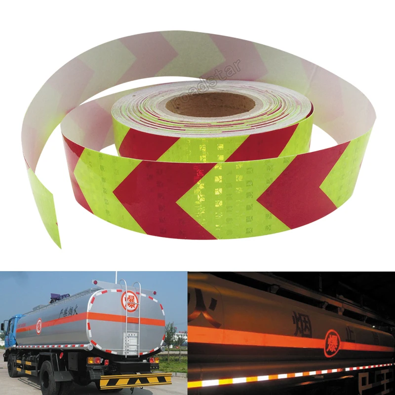 5cm*10m Reflective adhesive tape for car styling motorcycle decoration reflective warning tape