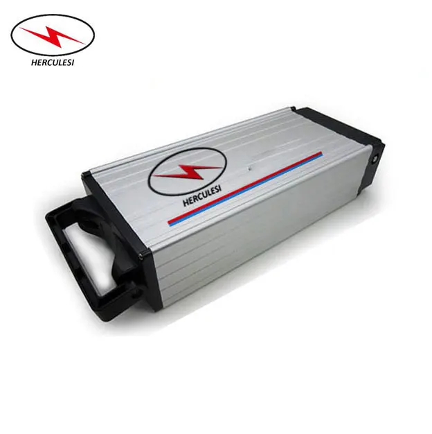 Excellent Rear Rack Type 24V 20Ah Lithium Ion Electric Bike Battery Pack with Mounted Rack for 700W Motor with BMS and Charger 2