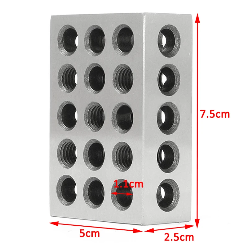 

Ultra Precision 0002" Engineers Blocks Hardened Steel Block For Milling Tool 1" x 2" x 3