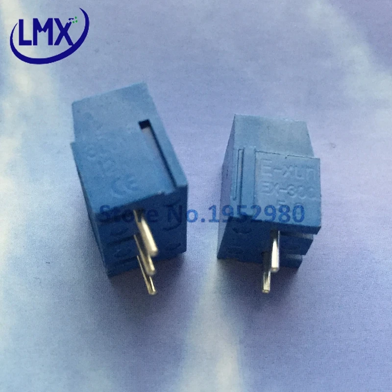 Клеммные колодки с пружинным зажимом 5 мм 50 шт. 2 контакта 3 KF300v медные Винтовые