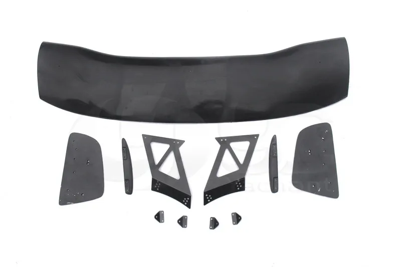 2002-2007 Suabru Impreza  WRXSTI 7th-9th GDAGDB Voltex Type 2V Style GT Wing w Metal Stands FRP (6)
