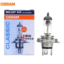 OSRAM H4 12V 60/55W 3200K 64193 P43t оригинальные запчасти для фар стандартная лампа для автомобиля OEM галогенная лампа Сделано в Китае 1X