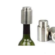 Пробка для бутылок из нержавеющей стали Вакуумная герметичная красная бутылка шампанского колпачки вилка для домашнего бара аксессуары bouchon вин