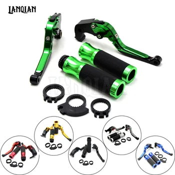 

Hot Motorcycle Brake Clutch Levers & handlebar handle bar For Kawasaki ZX 6R 636R 6RR ZX6R ZX636R ZX6RR 2000 2001 2002 2003 2004