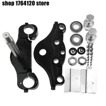 

21'' 23'' Wheels Triple Trees Kits KO Rake 11 Degree For Harley Touring FLT FLHT FLHX FLTR 2014-2017 2018