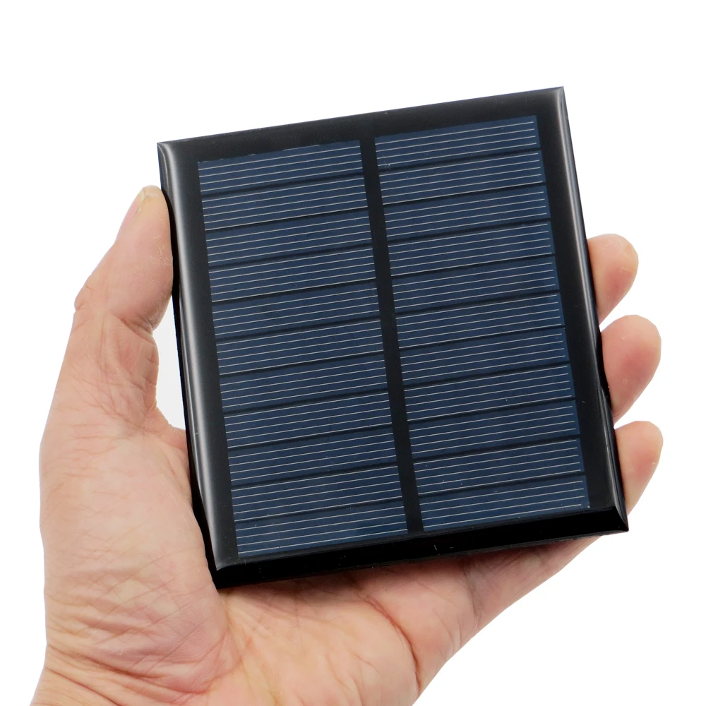 1 шт. солнечный модуль 5,5 В 1 Вт портативная DIY Маленькая солнечная панель для сотового телефона, зарядное устройство, Домашний Светильник, игрушка и т. Д