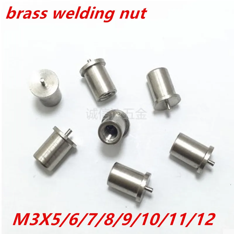 M3 standoff brass spacer 5 12mm copper weld soldering pin PCB LED SMT