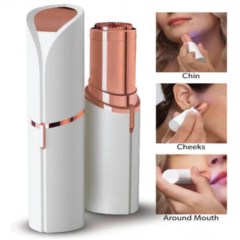 

Lipstick Shaver mini Epilator Hair Remover Face Trimmer Mini Electric Body Facial Hair Remover Shaver Painless Face Depilator
