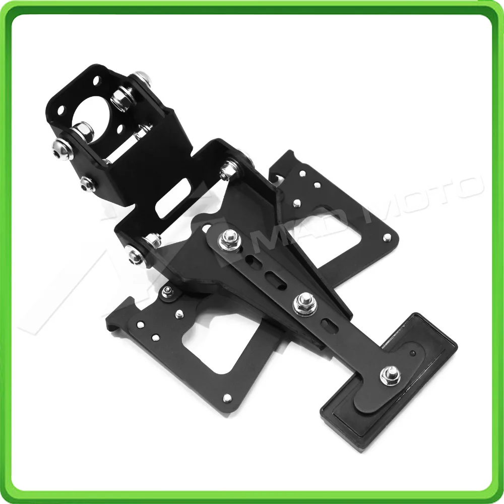 For Yamaha R6 YZF-R6 2006-2015 2007 2008 2009 2010 2011 2012 13 Motorcycle Adjustable Fender Plate Bracket License Plate Holder (4)