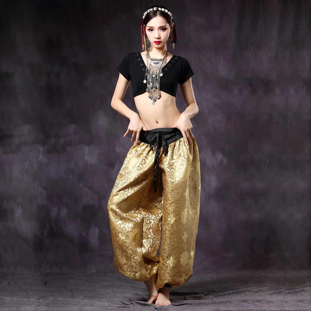 Женский костюм для танца живота цыганские шаровары топы и брюки|pant chain|clothes