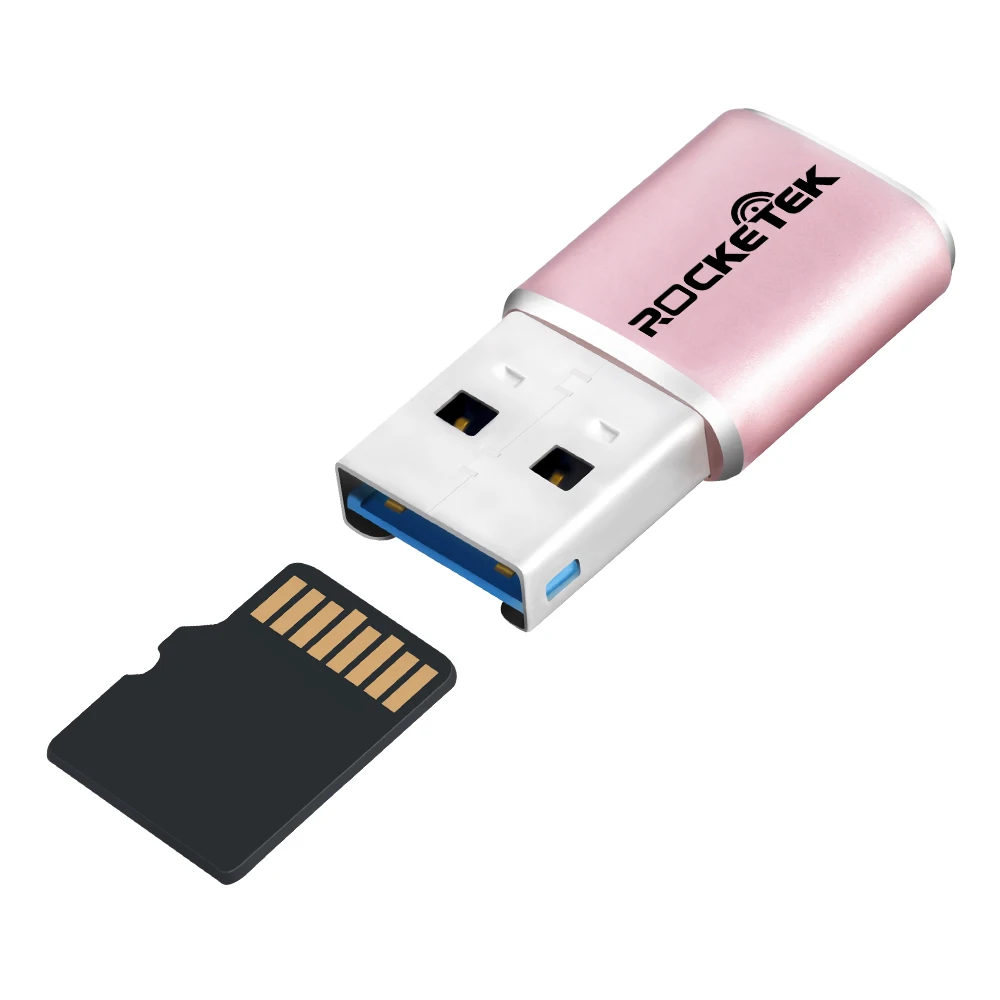 Rocketek usb 3,0 мульти памяти otg телефон кард-ридер 5 Гбит/с Алюминиевый адаптер для TF micro SD ПК компьютер ноутбук аксессуары