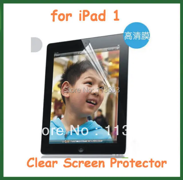 5 шт. прозрачная защитная пленка для iPad 1 без розничной упаковки