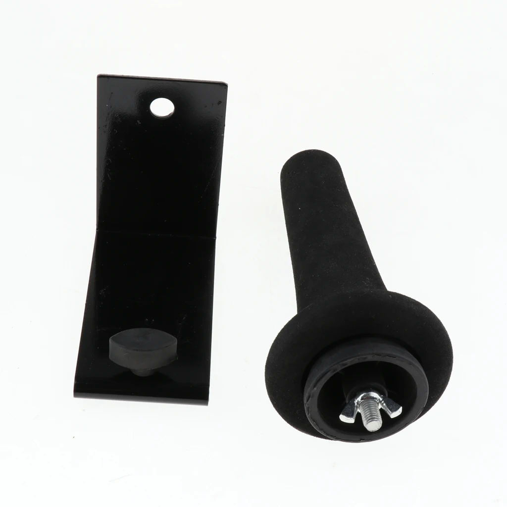 Tooyful Durable Iron Soprano Saxophone Sax Wall Mount Holder Hanger for Music Store School Studio Display/Storage Accessory