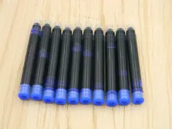 10 шт. красный и синий или черный Стандартный Замена 2.6 мм подарочные авторучки чернил