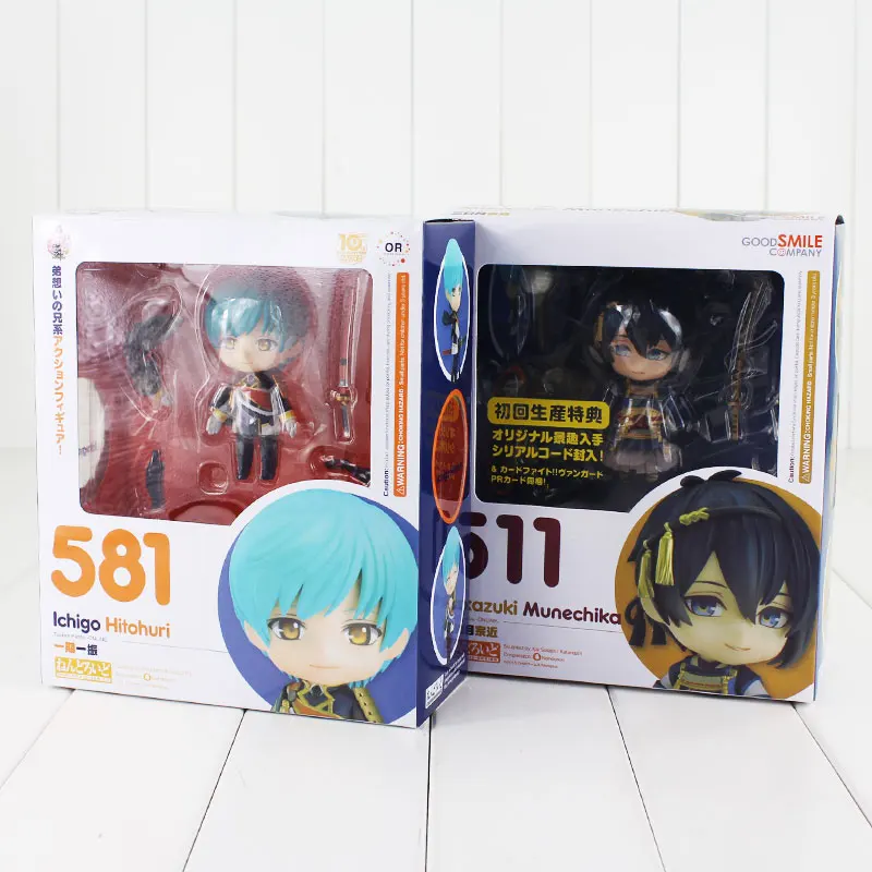 

Nendorid Game Touken Ranbu Online Figure Toy 511 Mikazuki Munechika 581 Ichigo Hitofuri Model Dolls