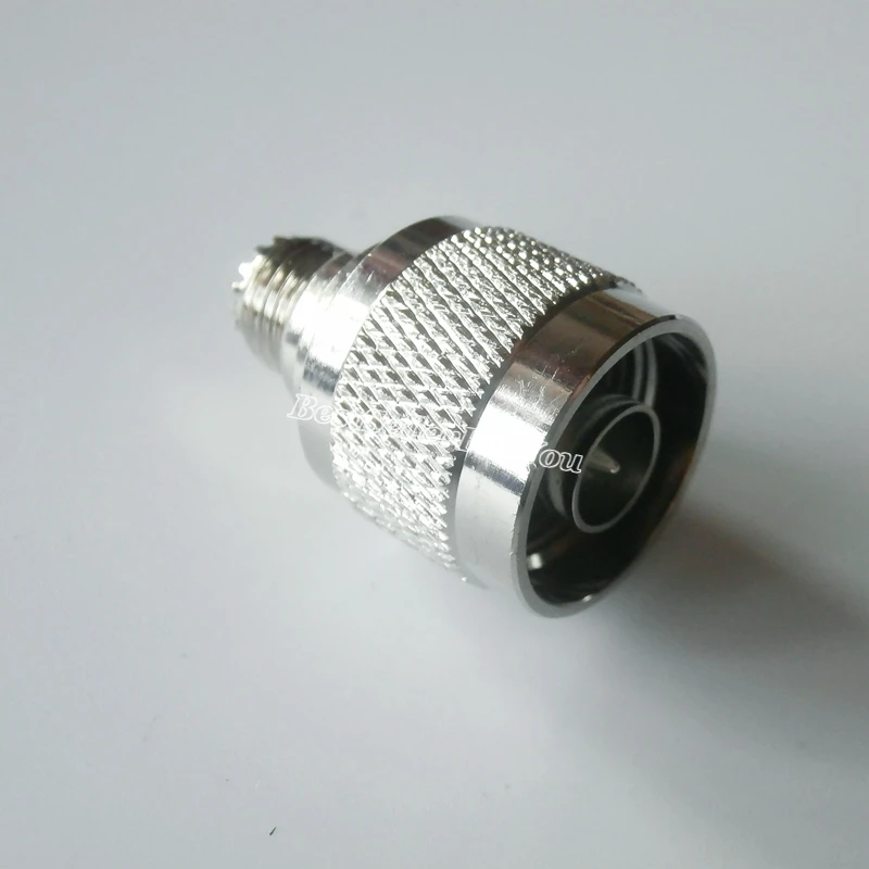 1 шт. RF адаптер Mini UHF Female Jack to N Male штекер connector|Соединители| |