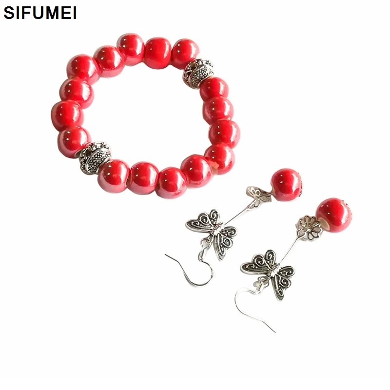 

2019 Hot Style Creative Set Bracelet Earrings Mini Gift Box Pure Handmade Jewelry Fashion Decoration Parts