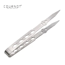COURNOT Премиум Арабский стиль нержавеющая сталь кальян щипцы зажим для пинцета уголь 250 мм наргиле Чича металлический тонг