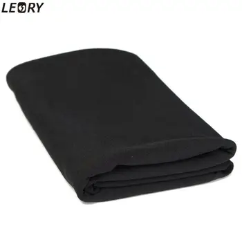 

LEORY Black Speaker Grill Protective Cloth Stereo Gille Fabric Speaker Mesh Cloth Thick 50x160cm