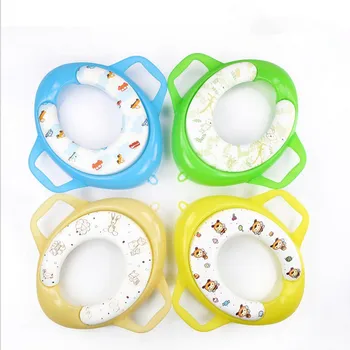 

1 Pcs High Quality Children Toilet Pot Baby Potty Chair Seat Comfortable Urinal Soft Toilet cartoon Mat 2016 new fashion hot