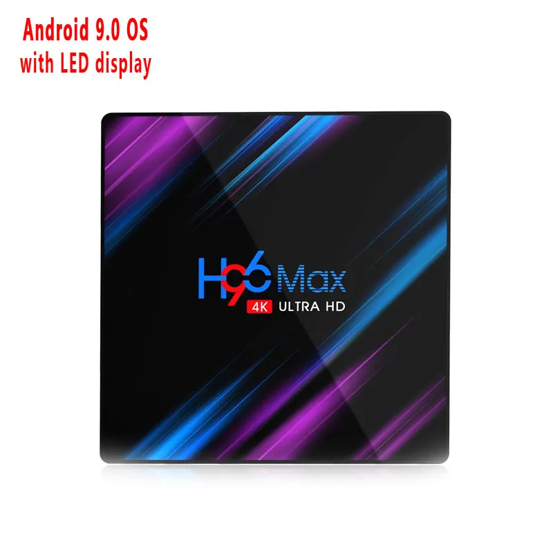 H96 Max RK3318 OTT Smart TV Box Android 9.0 TV Box HD 2/4GB +16/32/64GB 4k Set Top Box