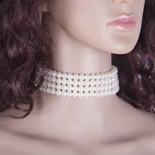 Collier Femme, модное ювелирное изделие, персонализированный роскошный жемчужный воротник, колье, многослойное ожерелье, ожерелье, массивное ожерелье для женщин