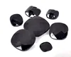 30pcs All-match clear &black acrylic buttons square coat buttons sweater button 1