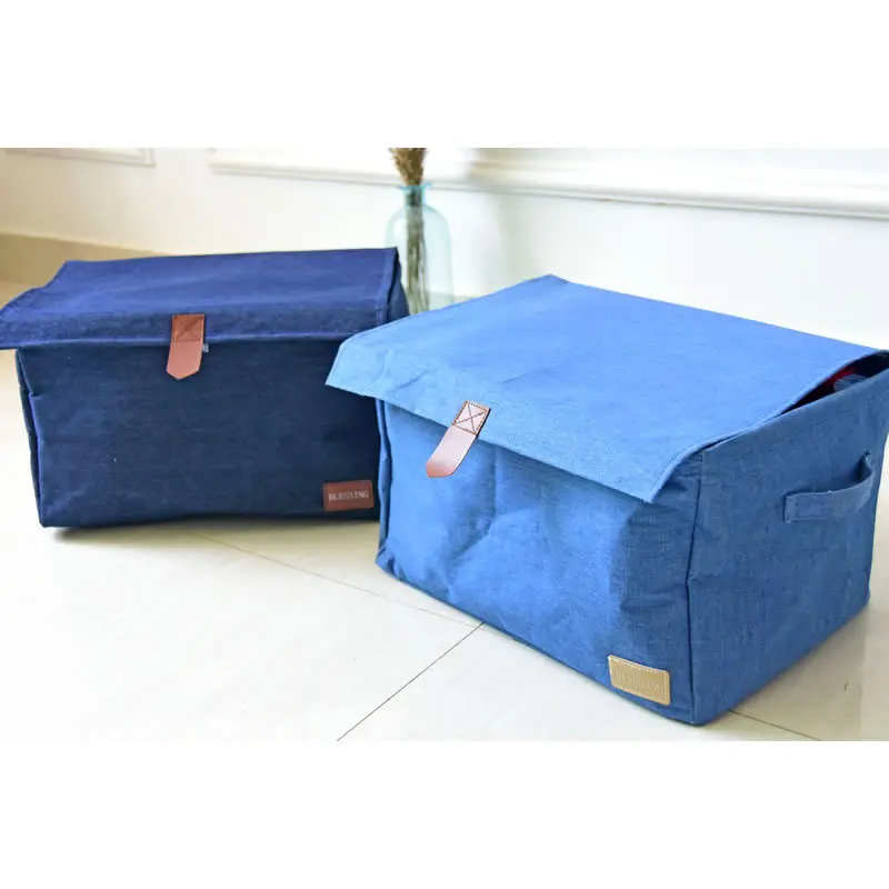 2017 Folding Storage Baskets Underwear Bra Basket Clothes Bags Barrel