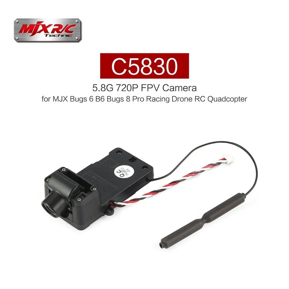MJX оригинальная радиоуправляемая камера C5830 5 8G 720P FPV для Bugs 6 B6 8 9 гоночный Дрон