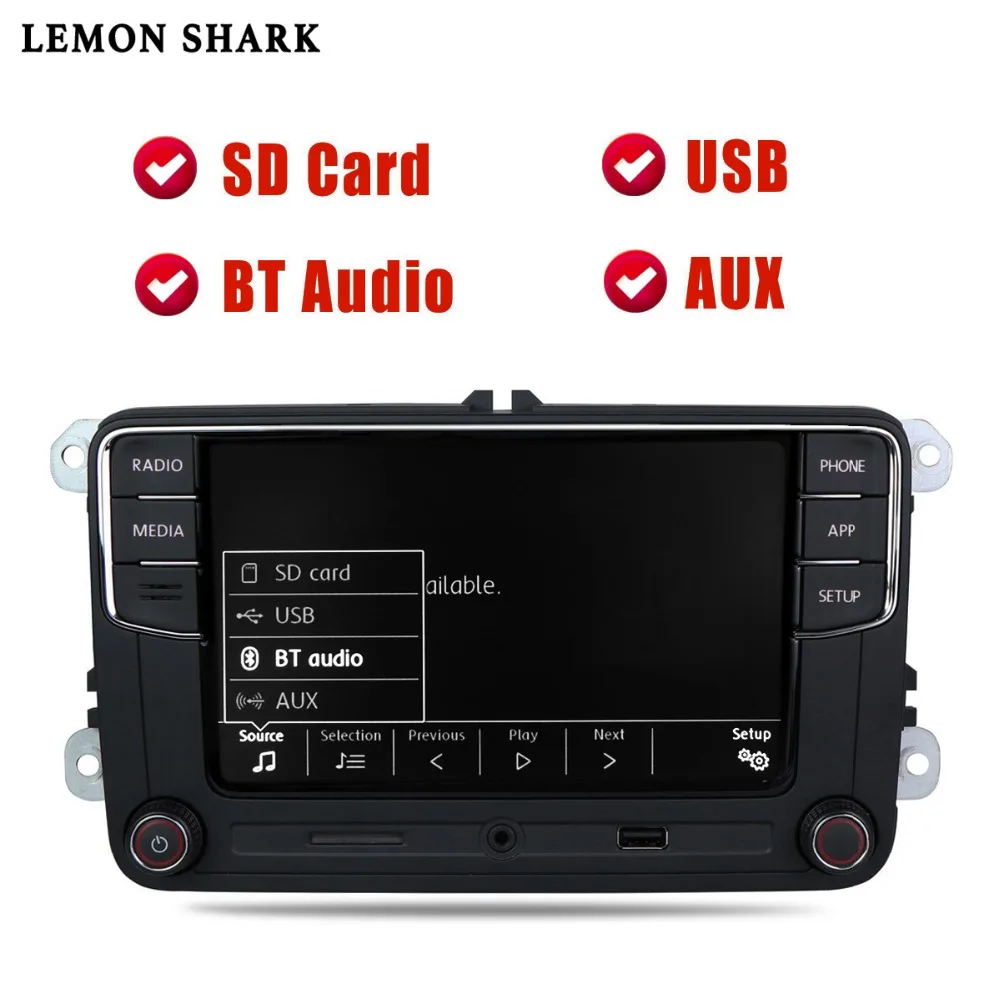 RCD330 Plus RCD340G Carplay Android Авто Noname 6RD 035 187B автомобильное радио MIB для VW Golf 5 6 Jetta MK5 MK6 CC Tiguan