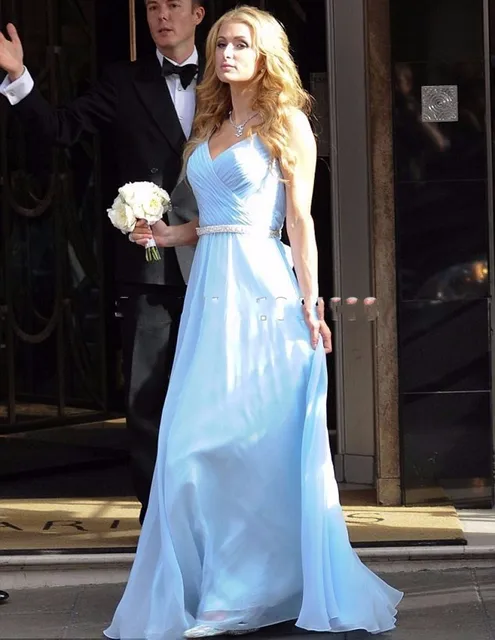 Simple Elegant Light Blue Bridesmaid Dresses Off Shoulder Chiffon Simple Elegant Light Blue Bridesmaid Dresses Off Shoulder Chiffon Fall Winter Dress 2016