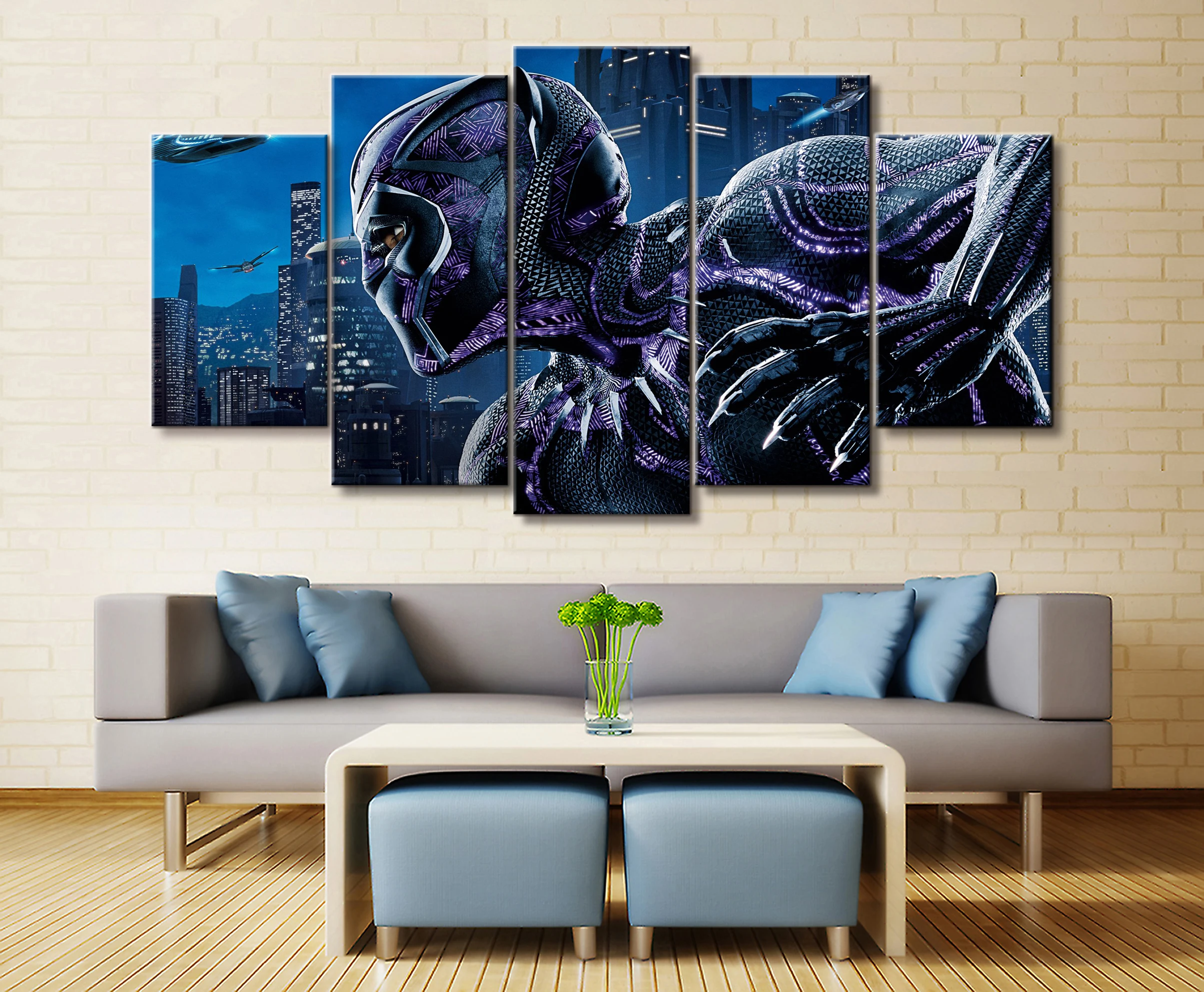 HD Print Oil Painting Home Decor on Canvas Black Widow Multiple Size Options