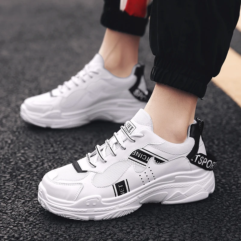 2019 Sport Athletic Running Shoes Men Brand Sneakers Lace-Up Breathable Gym Jogging Trainers for Male Sapatos Feminino Footwear