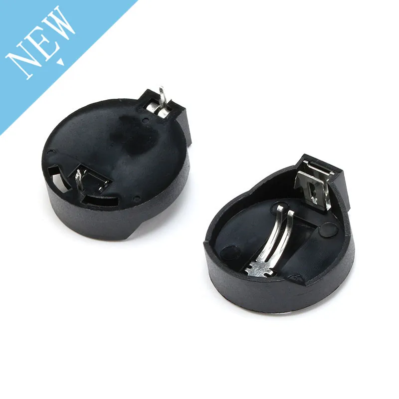 CR Battery Button Cell Holder Socket Case 10PCS CR2032 2032 battery holder