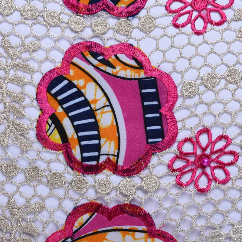 Водорастворимая кружевная ткань гипюр с вышивкой шнур Африканский Французский кружевная ткань гипюр шнур нигерийская кружевная ткань для свадьбы A1610