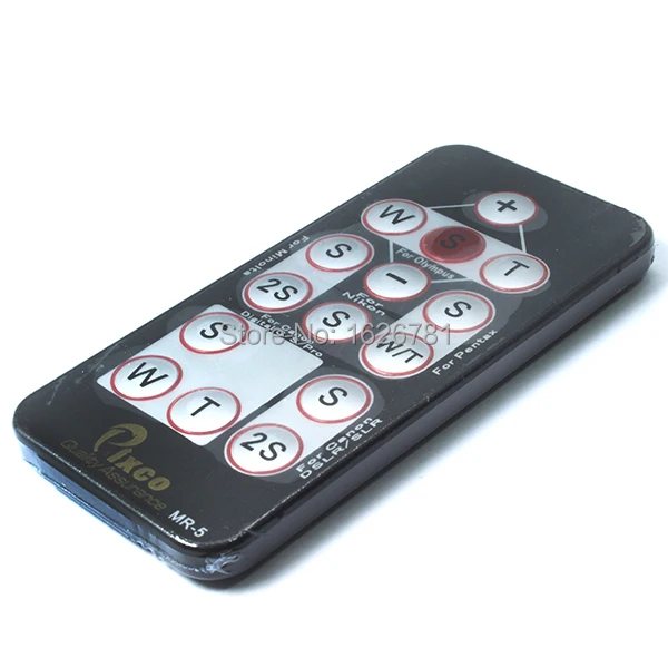 

5 in 1 Wireless IR Remote Control Suit For Canon Nikon Konica Minolta Pentax Olympus Camera D5000 D90 D80 D70S D70 D60 D50 D40x