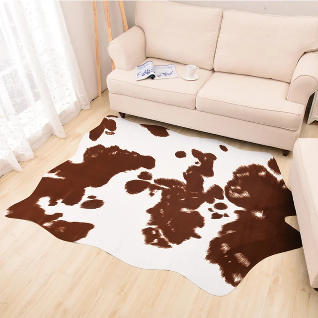 Zebra Cow Leopard Print Carpet For Living Room Bedroom Carpets And