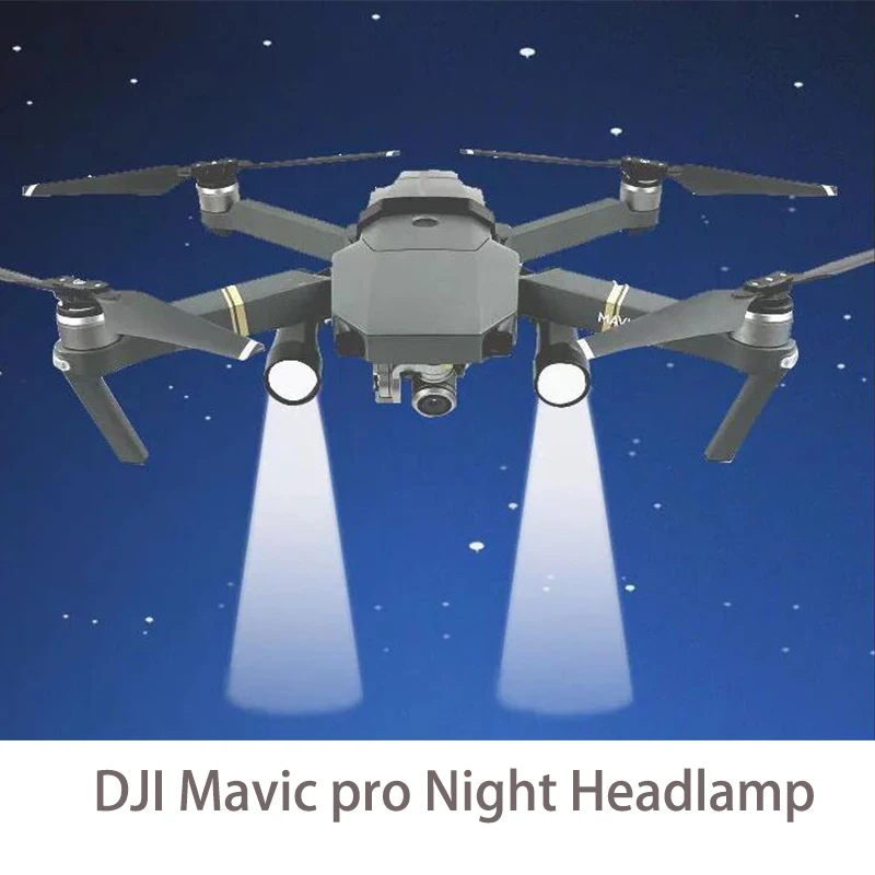 New Arrival DJI Mavic Pro Flash LED Filght Light Lamp Kit for DJI Mavic