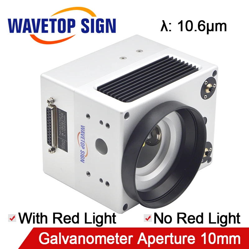 

SACNdre10 10.6um Digital CO2 Laser Scanning Galvanometer Aperture 10mm Galvanometer Scanner for Laser Engraving Machine
