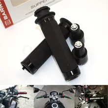 Para 7/8 ”barra do Punho Da Motocicleta TAMPAS/Guiador Apertos CNC 22mm Universal Para Honda CB 599 919 400 CB600 HORNET CBR 600 F2 F3 F4