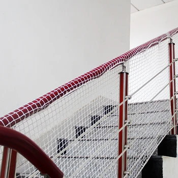 

Baby Safety Fence Netting Railing Stairs Balcony Safety Protecting Net Household Nylon Rope Anti Falling Net