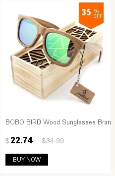 BOBO BIRD Zebrawood деревянные солнцезащитные очки для женщин поляризационные Ретро винтажные очки UV400 occhiali sole rotondi