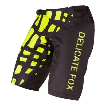 

2019 Delicate Fox DEMO Racing Men's Durable DH Downhill Shorts MX MTB BMX Mountain Bike Motocross Motorcycle Cycling Short