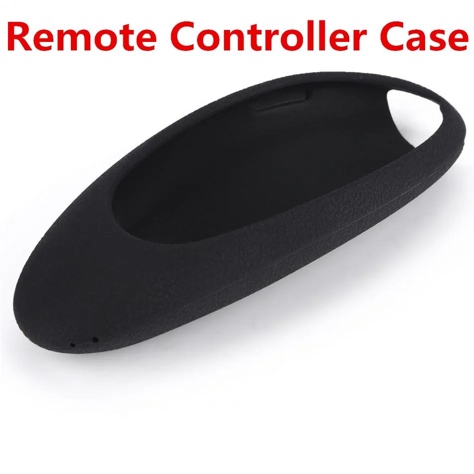 TV Television Remote Controller Case Anti-drop Shockproof Protective Silicone Cover For Samsung Smart TV Remote Controller - Цвет: Черный