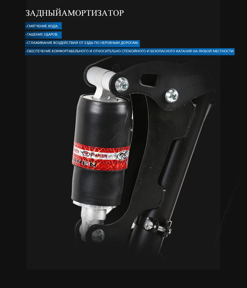 Clearance KUBEEN 26inch folding mountain bike 21 speed double damping  3 knife wheel bicycle double disc brakes mountain bike 12