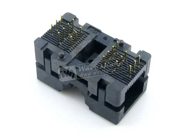 OTS-20(24)-0.65-01 SSOP20 TSSOP20 Enplas IC Test Burn-in Socket Programming Adapter 0.65mm Pitch 4.4mm Width